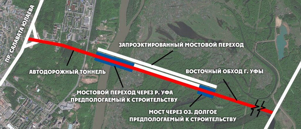 Туннель в уфе строительство схема