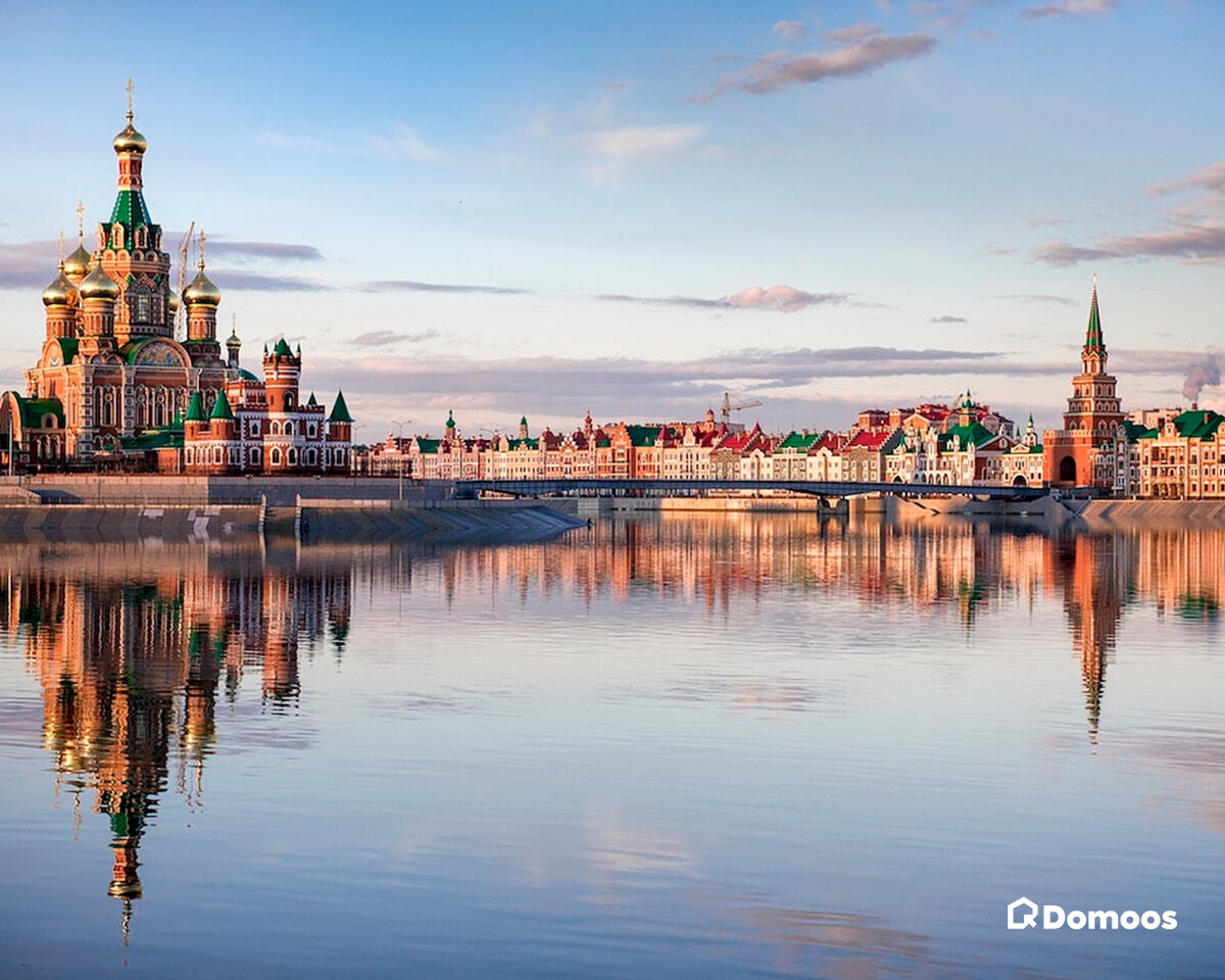 Уникальная набережная в Йошкар-Оле