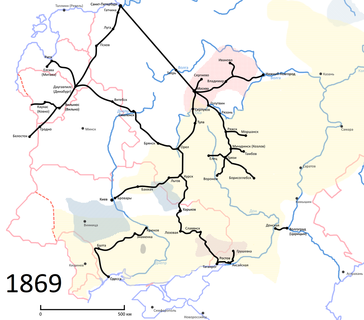 Карта рязань ряжск
