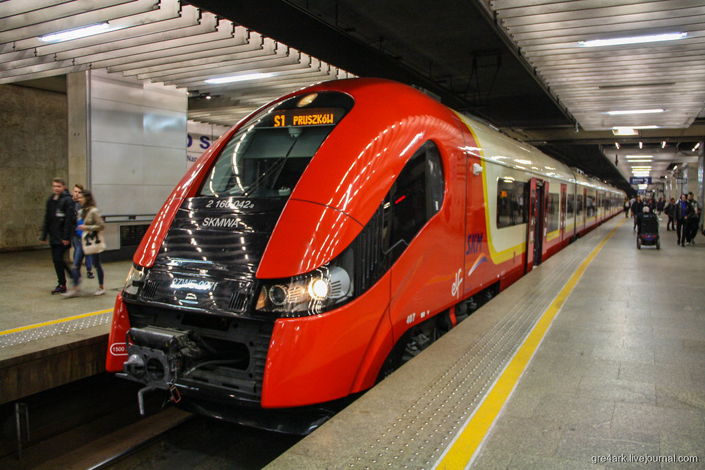 Городская электричка варшавы (частная)