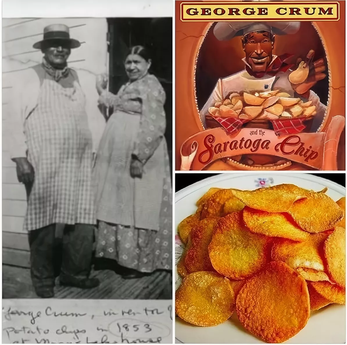 Картофельные чипсы в каком году придумали. Джордж Крам создатель чипсов. Уильям Тэппендон чипсов. Шеф-повар Джордж Крам. Джордж Крам изобретатель чипсов портрет.
