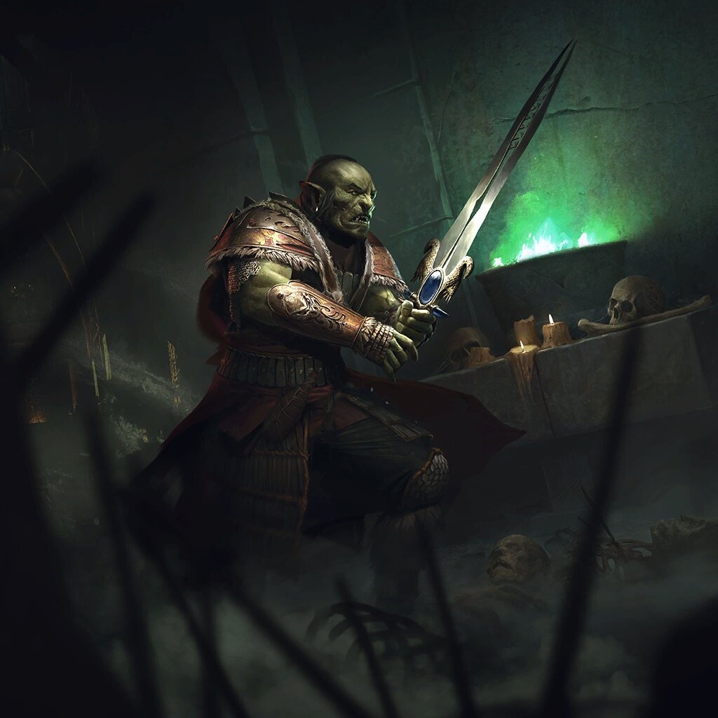 Громмок - официальный арт The Elder Scrolls: Legends