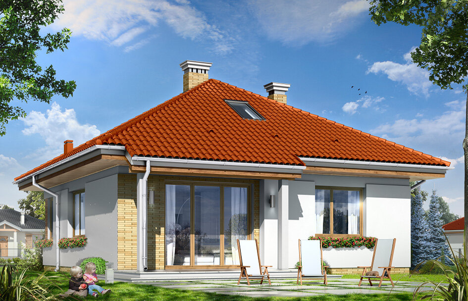 Внешний вид дома. Изображение с сайта http://www.mgprojekt.ru