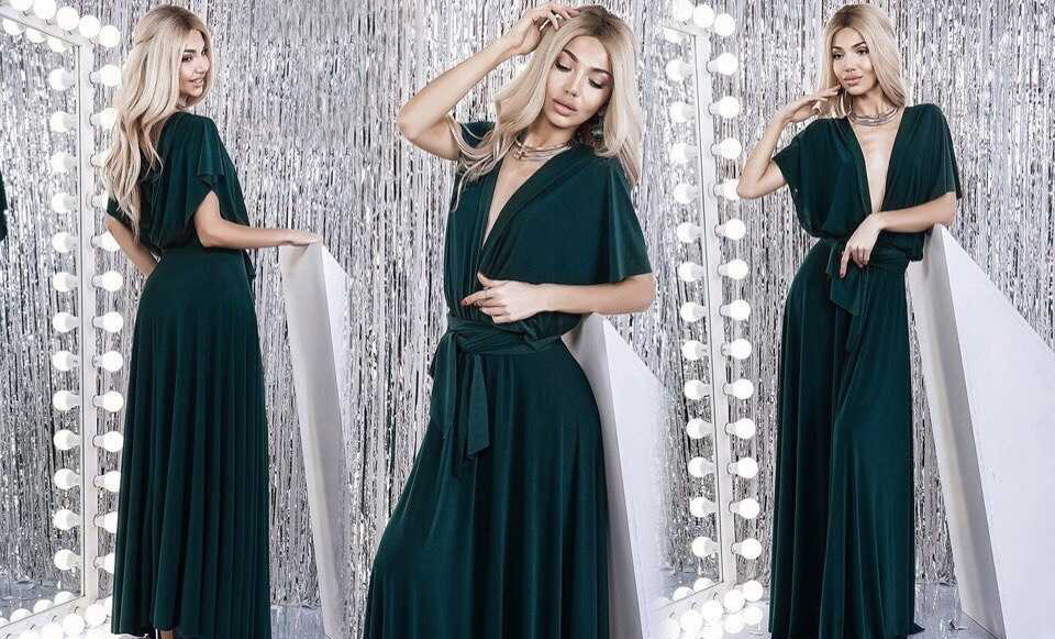 Платье-трансформер из трикотажа