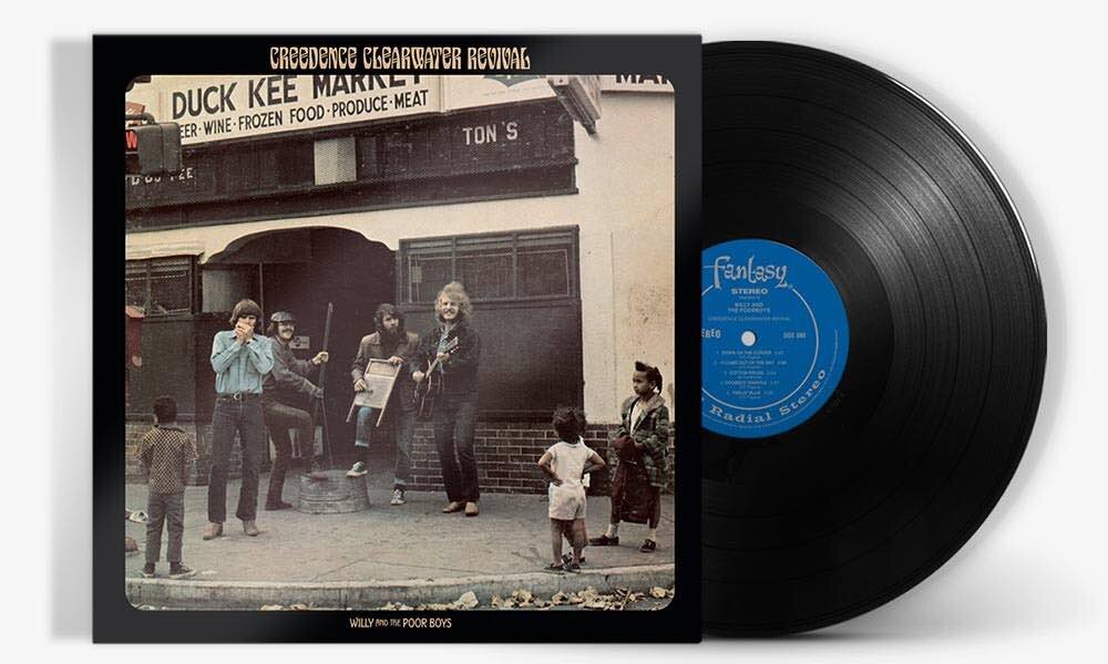  Creedence Clearwater Revival "Willy and the Poor Boys" (1969)  Это был третий альбом Криденс, записанный в 1969 году.