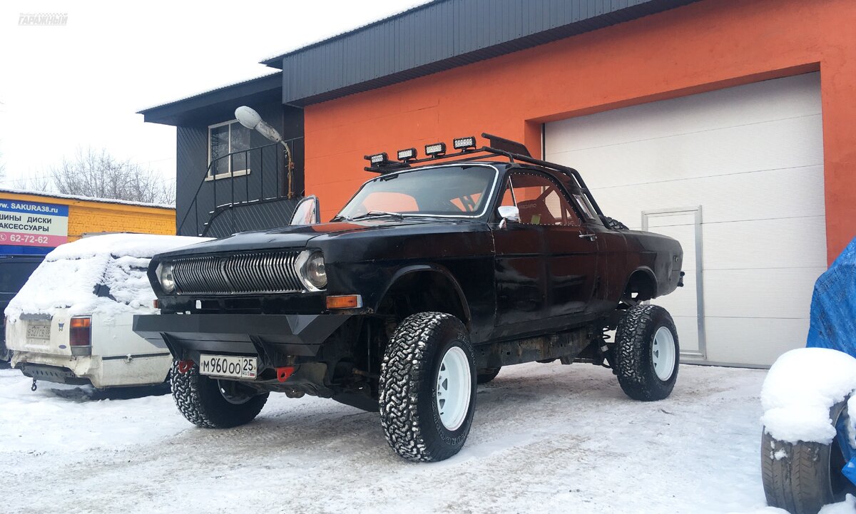 ГАЗ 24 пикап v8