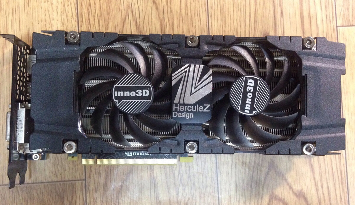 Ремонт видеокарты Inno3D GTX1070. Внезапно пропало изображение |  23CompService | Дзен