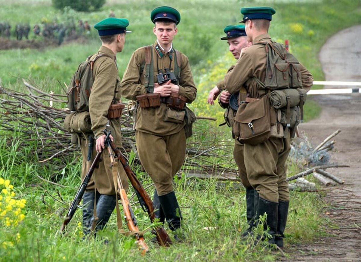 Фото пограничников вов 1941 1945