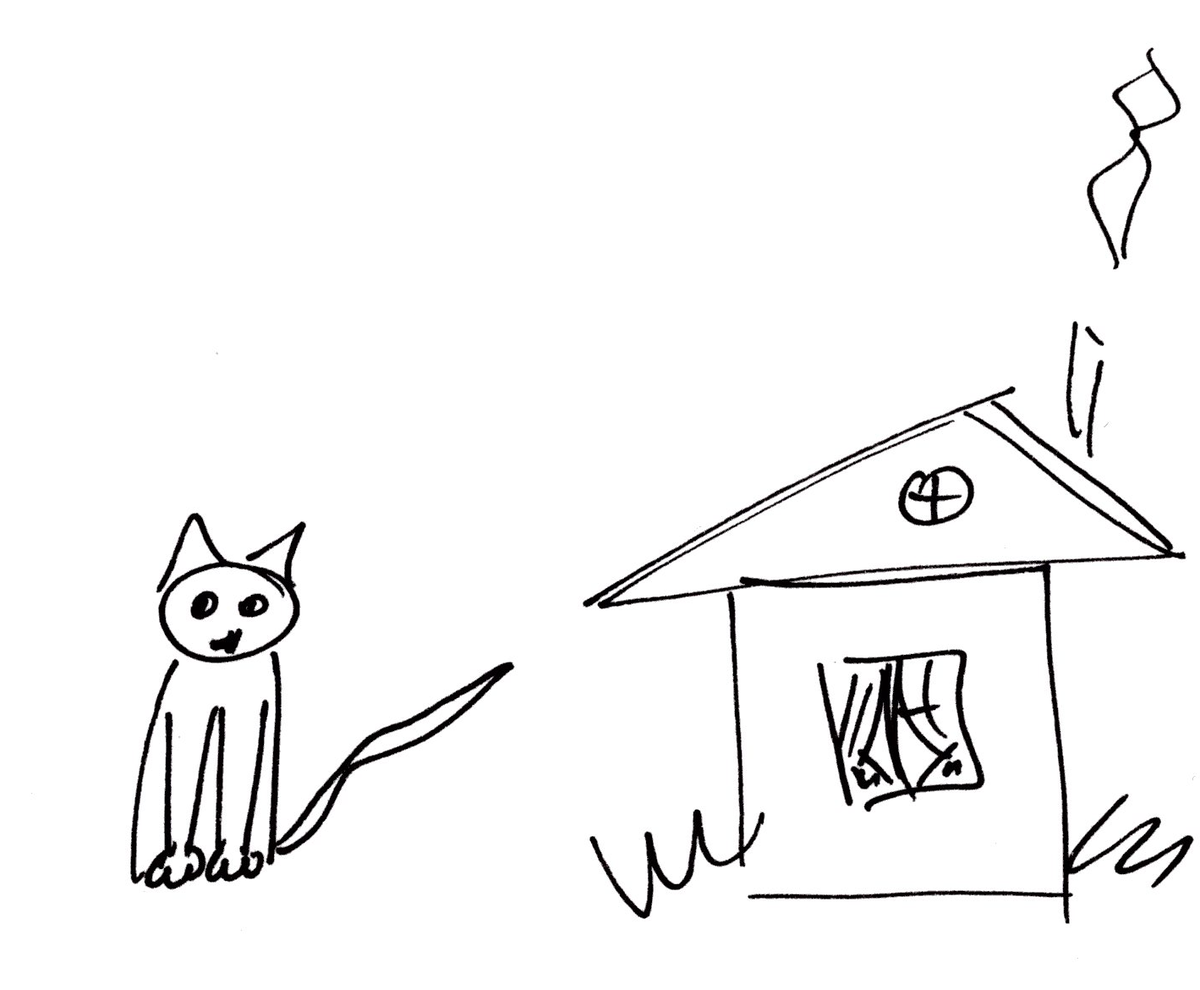 고양이 и домик из 고향