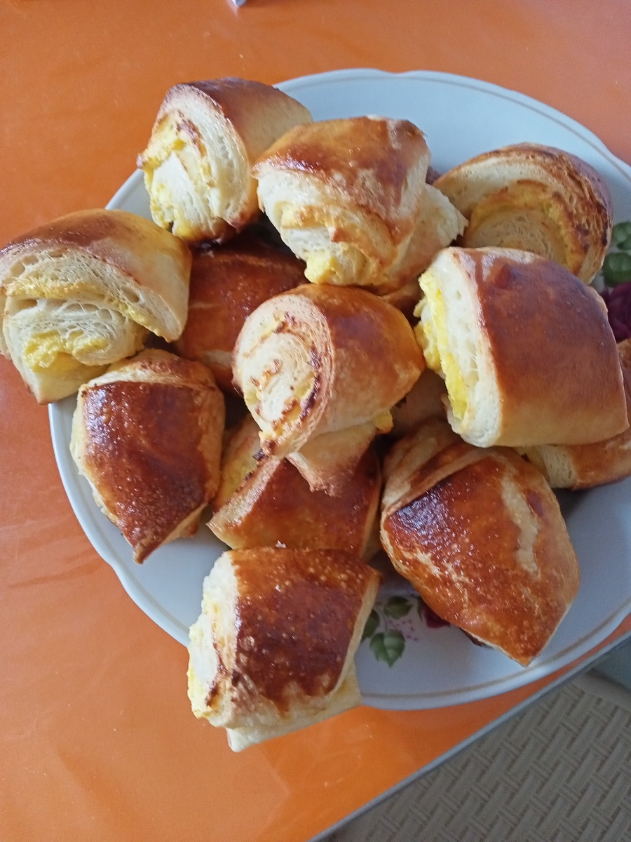 Творожные завитушки