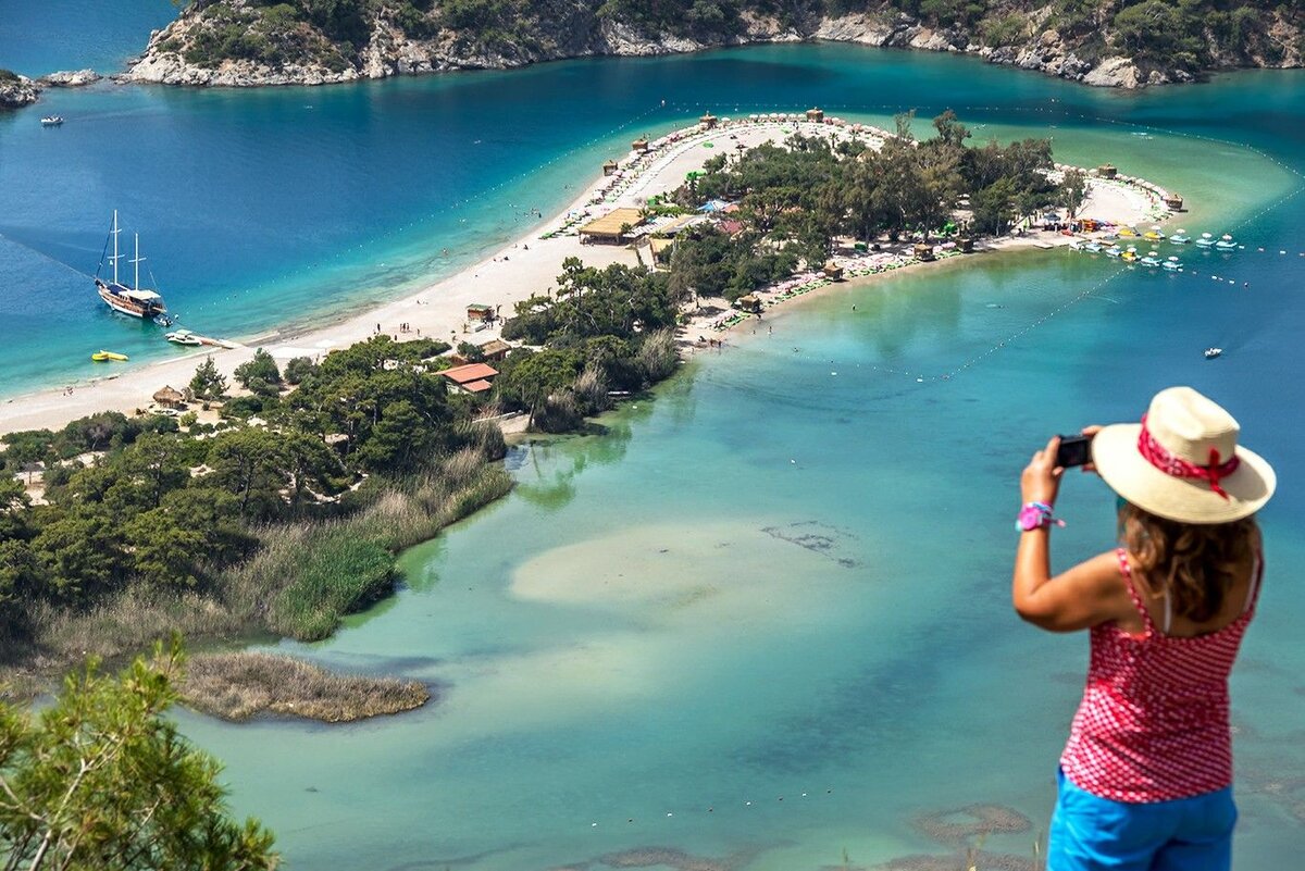 Голубая Лагуна в Турции Oludeniz