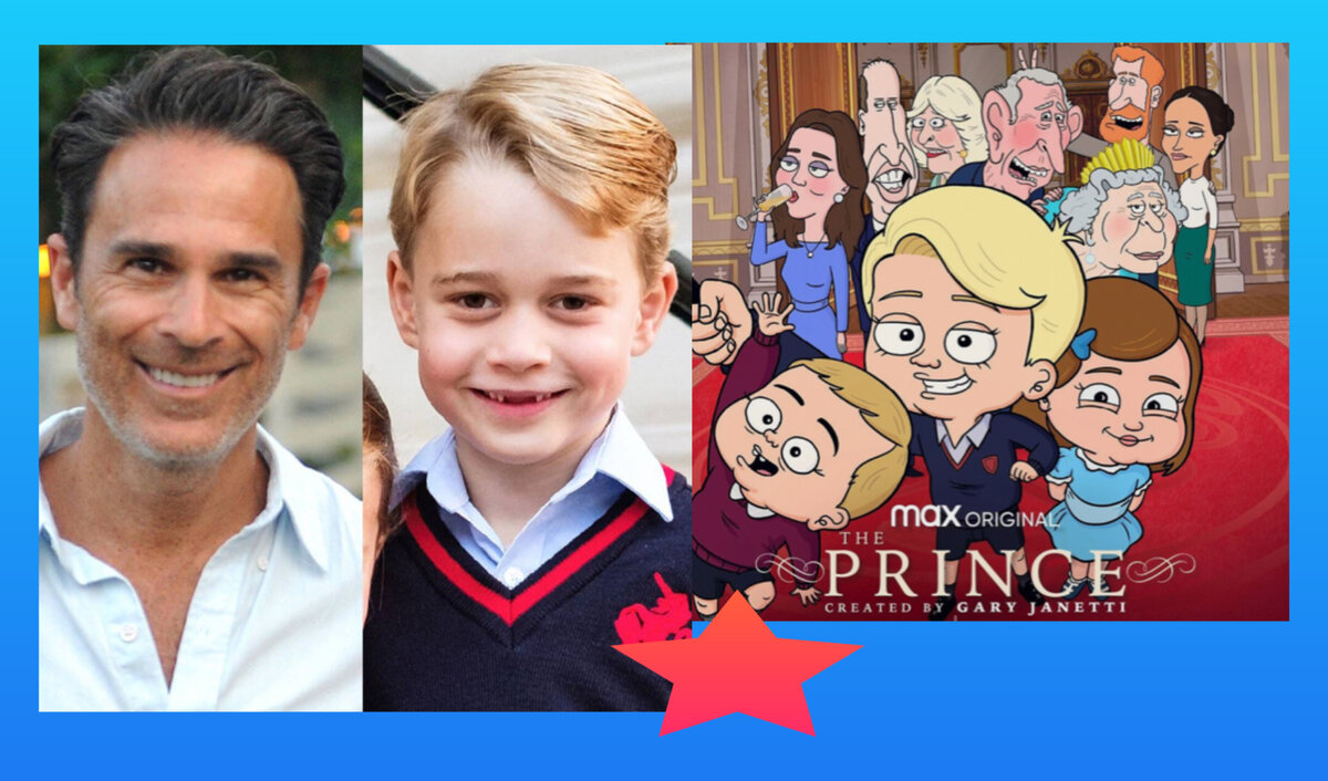 Гарри Джанетти ( на фото)  всегда подшучивал на БКС- теперь он автор нового сериала, сериал Принц на HBO Max - фотоколлаж автора 