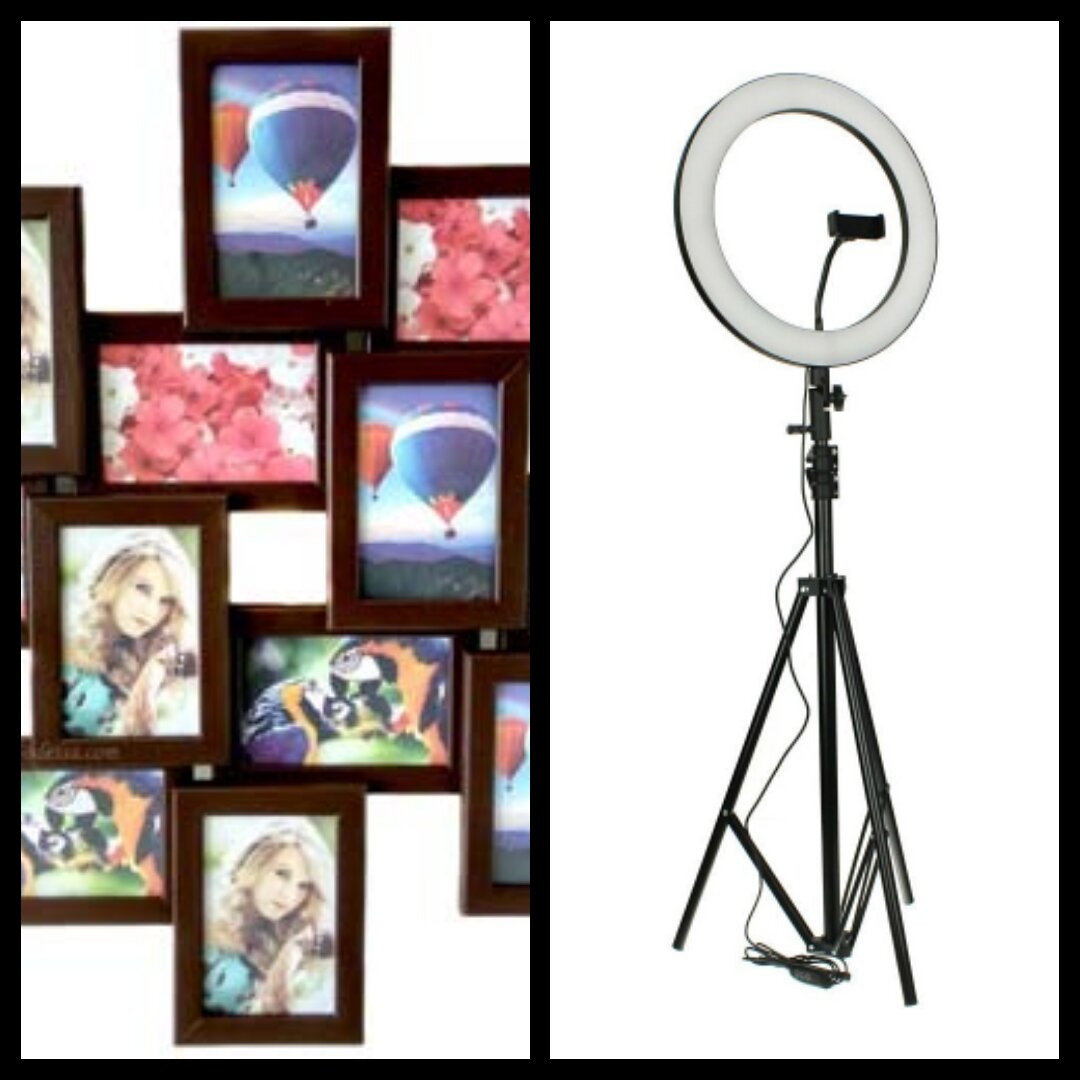 Рамки с вашими фото, штатив для селфи 
