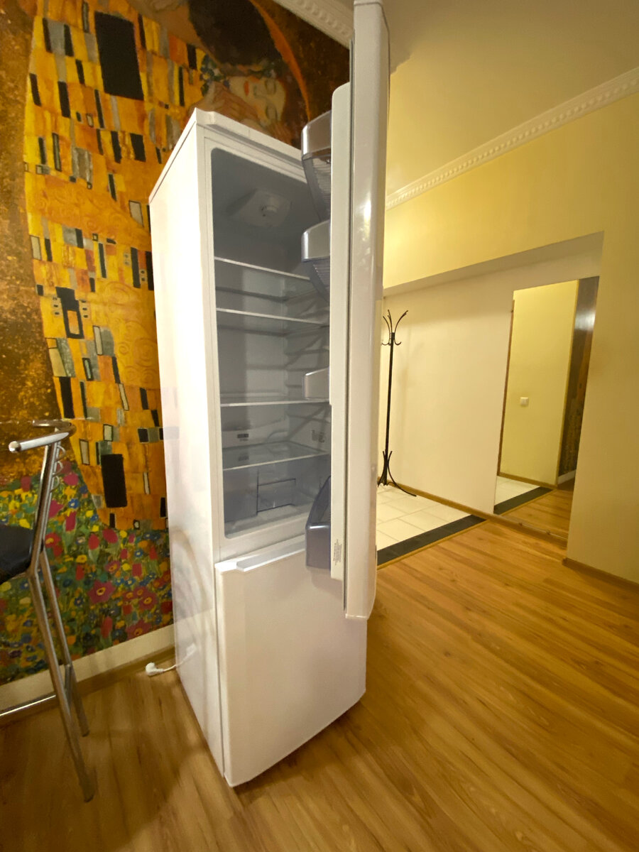 Мастер-класс для СТС: роспись холодильника