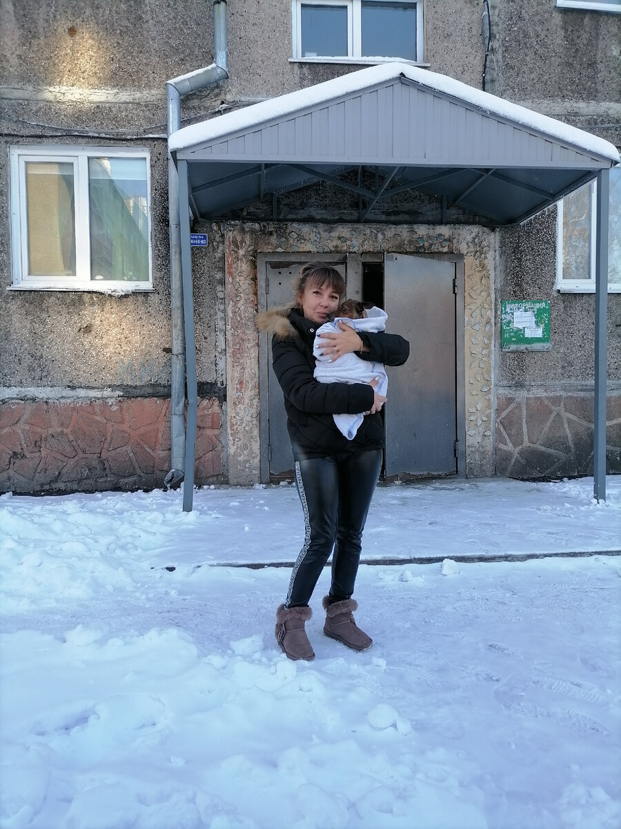 С Тейси приехали на пмж..