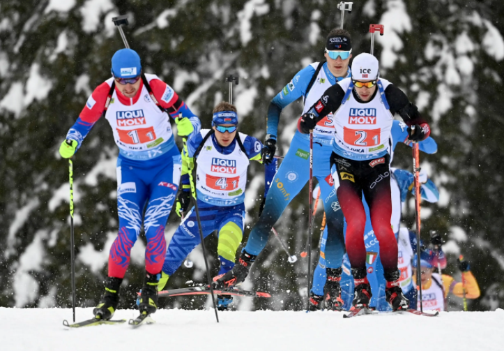 Соревнования биатлон Чемпионат мира