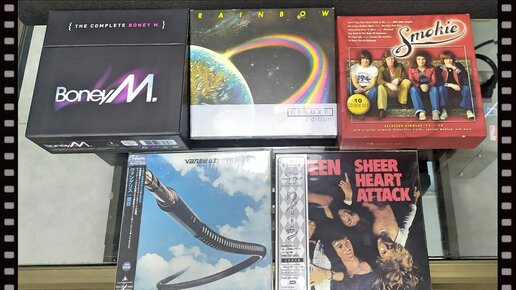 Домашний CD ап-микс из 2.0 в 5.1, 2 серия: Smokie, Boney M., Rainbow, Vangelis, Queen