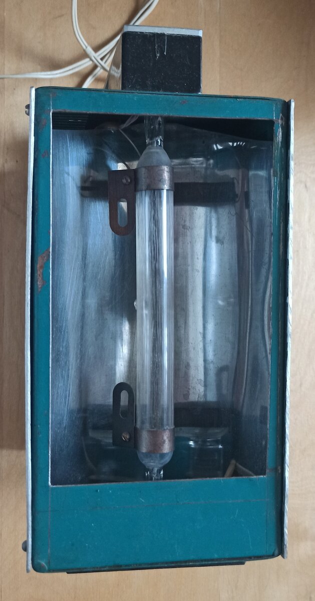 Вид на лампу