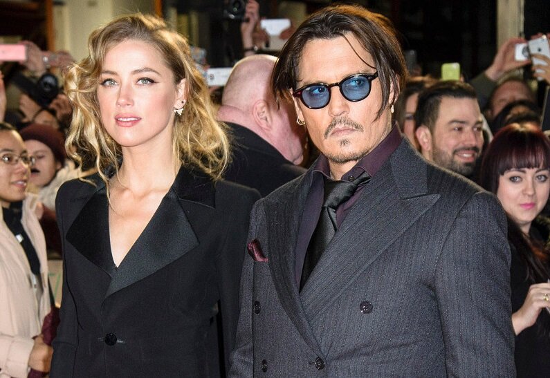 Депп и Херд до всей этой вакханалии с судом