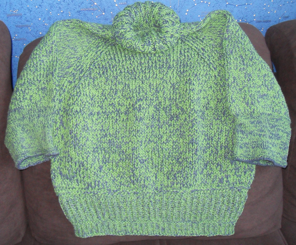 Две резинки снизу довязаны в процессе