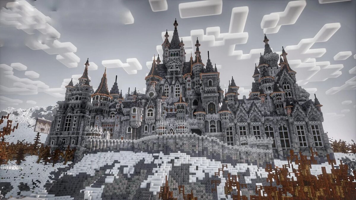 Где находится замок димитреску Замок Леди Димитреску из Resident Evil Village воссоздали в Minecraft Канобу Дзе