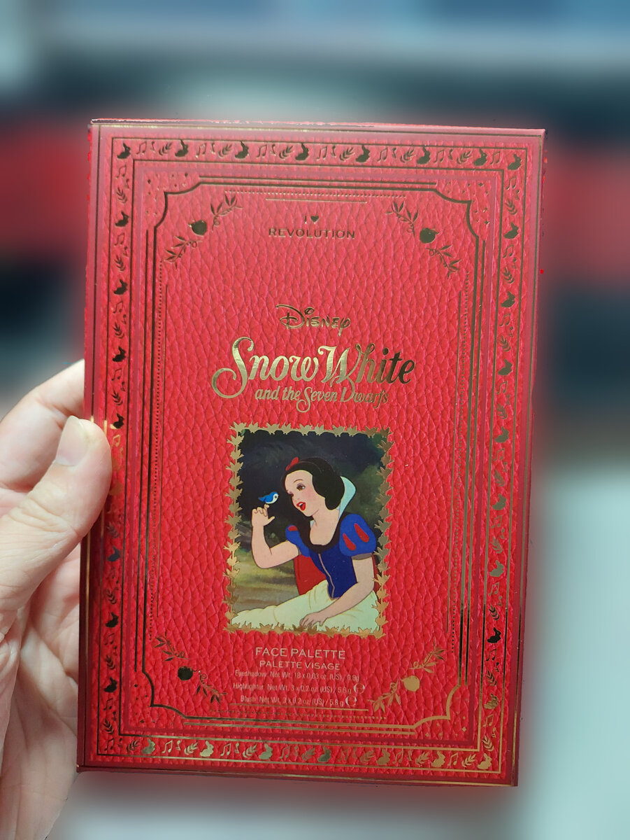 Упаковка палетки (фото автора)