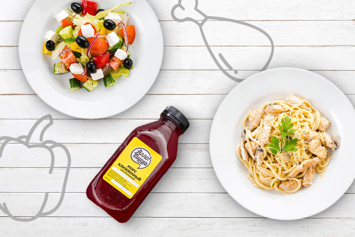 Комлексные обеды в Алло! Пицца