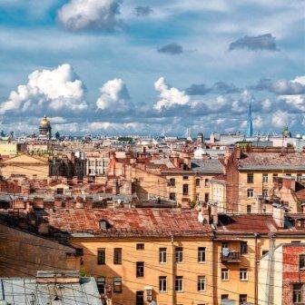 Крыши Питера, фото из интернета.
