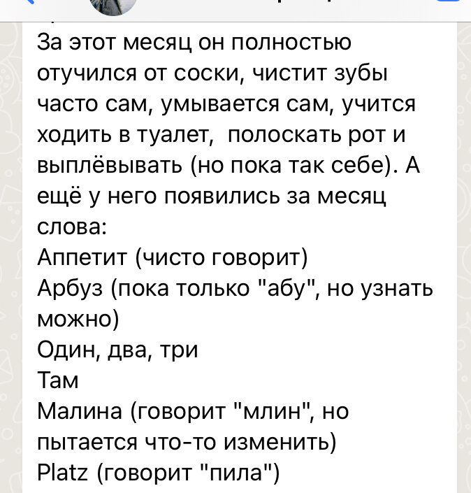 Результаты билингва Франца (2,1год). Дома занимались с мамой по нашей системе запуска и развития речи .