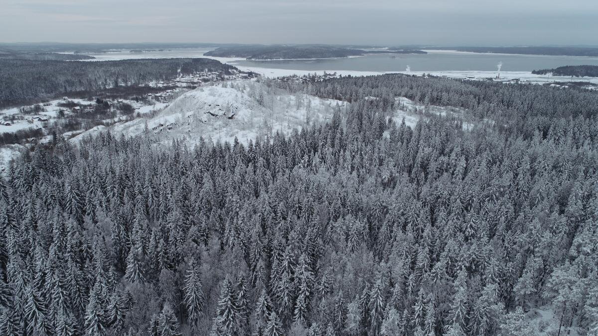 Гора лешего в Карелии