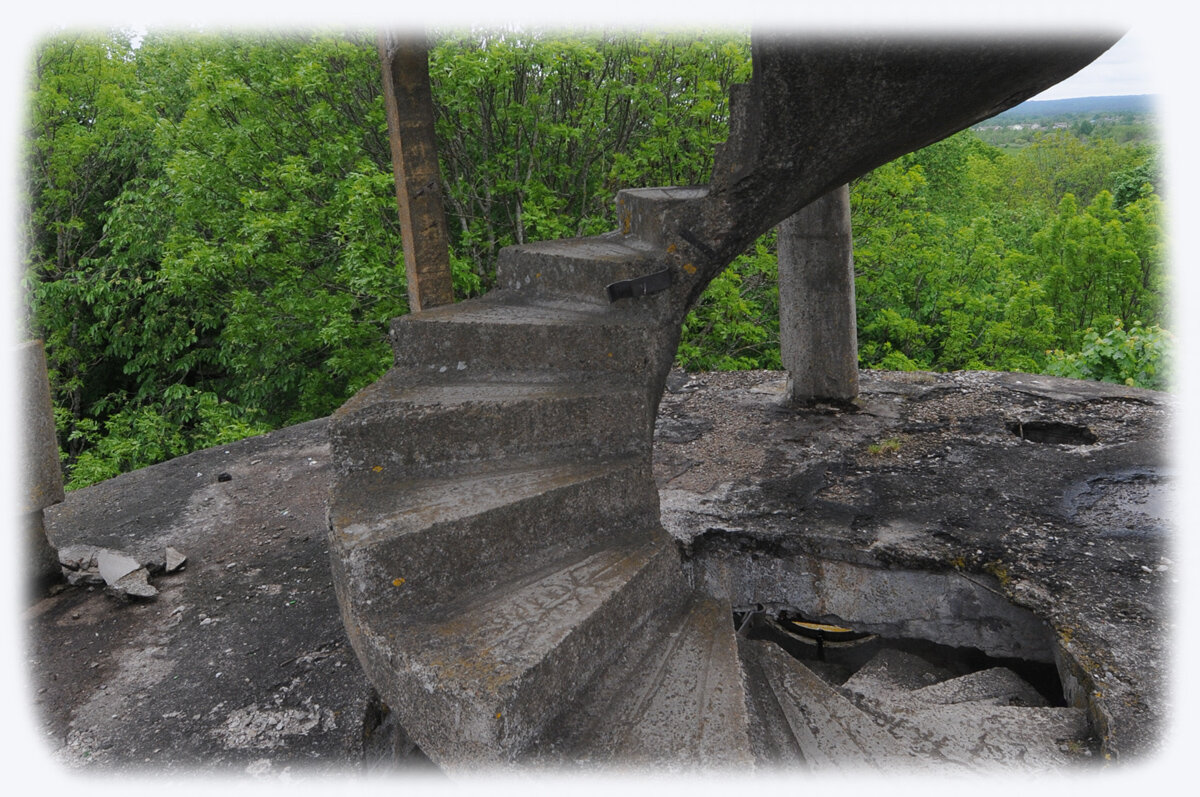 Усадьба «Старые Липы». Фрагмент лестницы (башни)