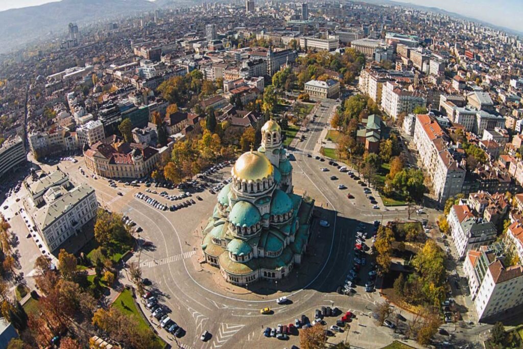 София, Болгария в сентябре 2017