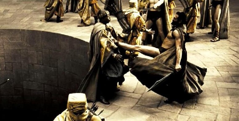 Примерно так, только за дверь