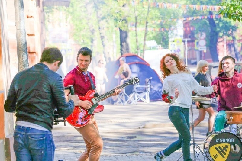Съёмки клипа в 2018 году. Фото: из группы InHit "ВКонтакте"