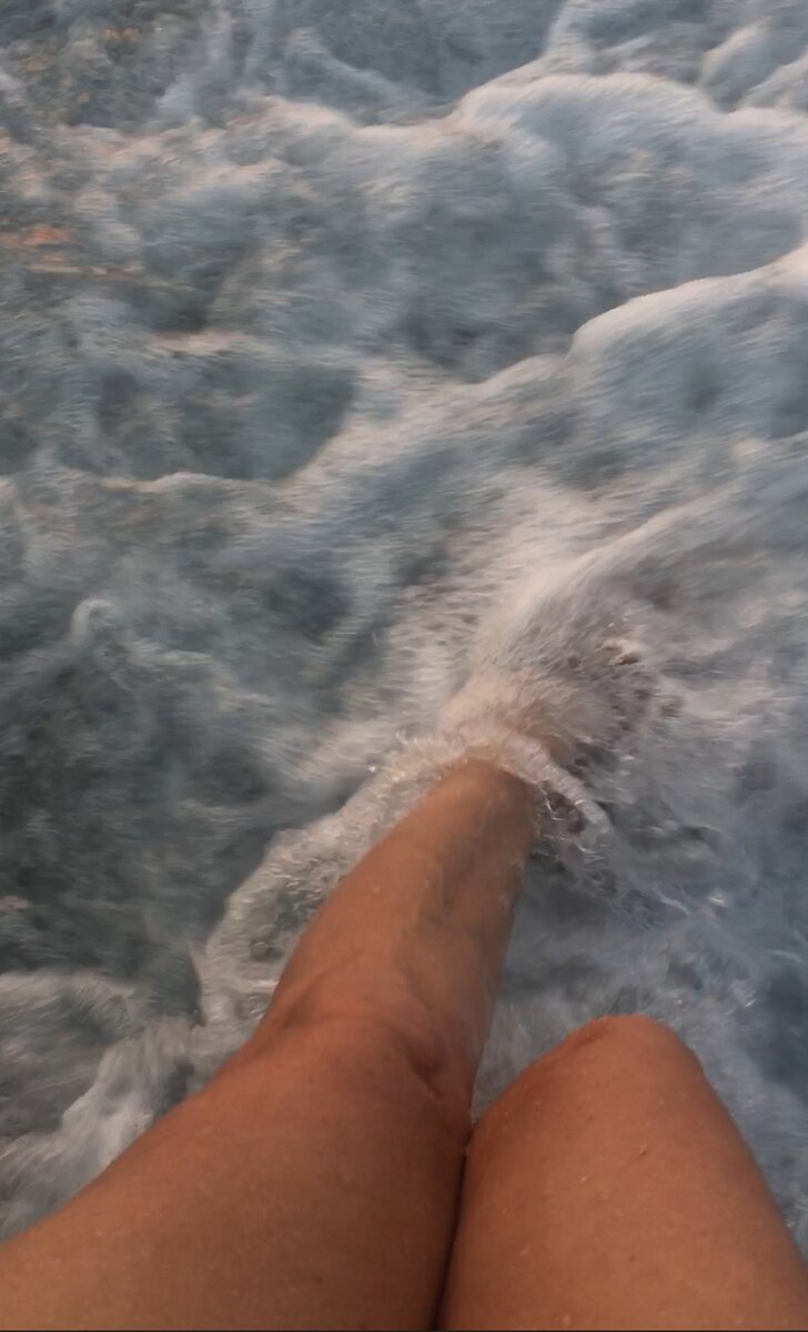 Море с утра редко штормит. Фото автора