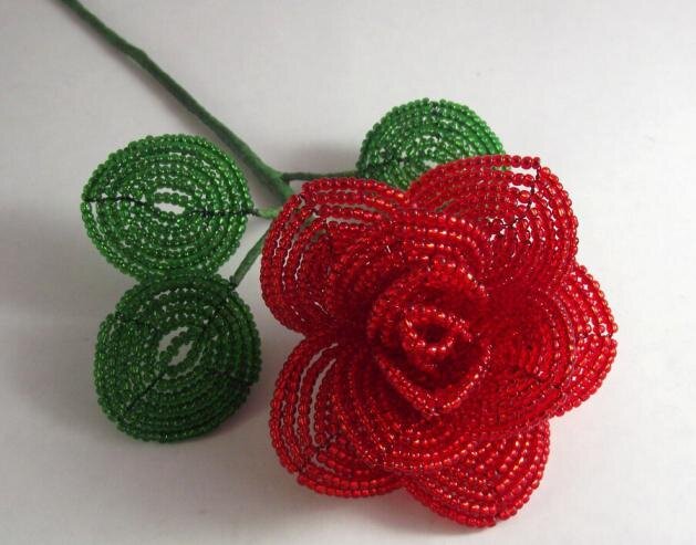 Цветы из бисера. Пираканта из бисера✔️Сделай сам.Сувенир.✔️Beaded flowers, Pyracantha