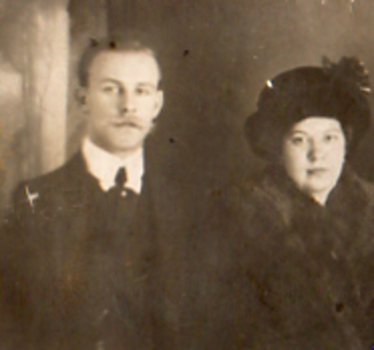 Сергей Киров и Мария Маркус