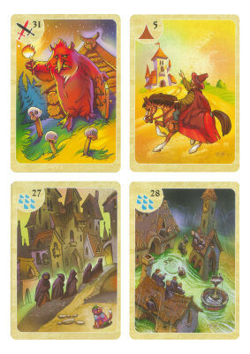 Карточки из разных наборов метафорических ассоциативных карт для детей