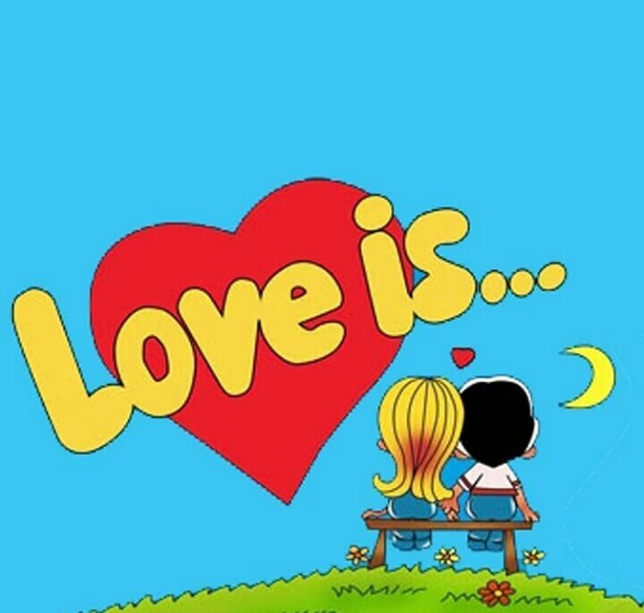 Что можно сделать из love is картинок