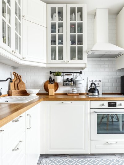 Дизайн кухни в стиле Прованс в доме: фото интерьера | Полезное от LORENA