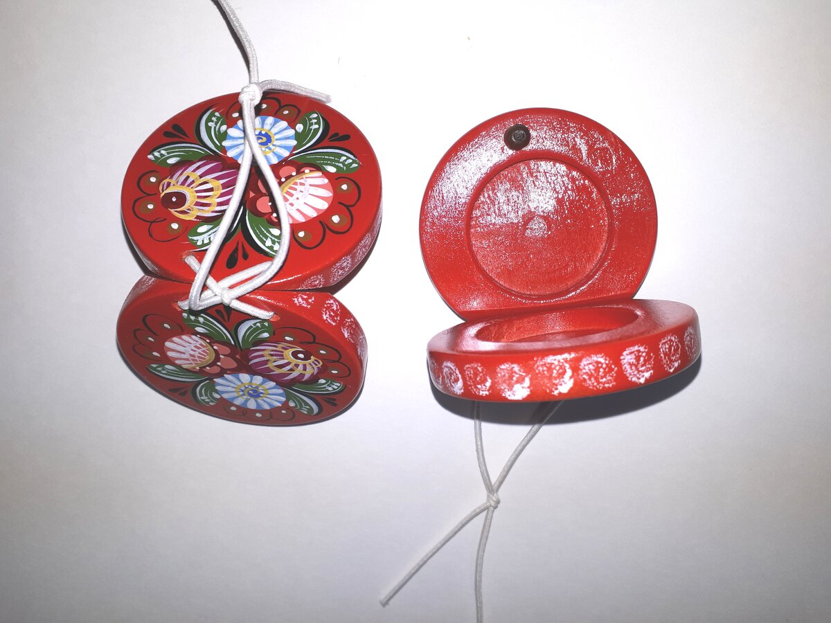 Кастаньеты с росписью, Мастерская Сереброва