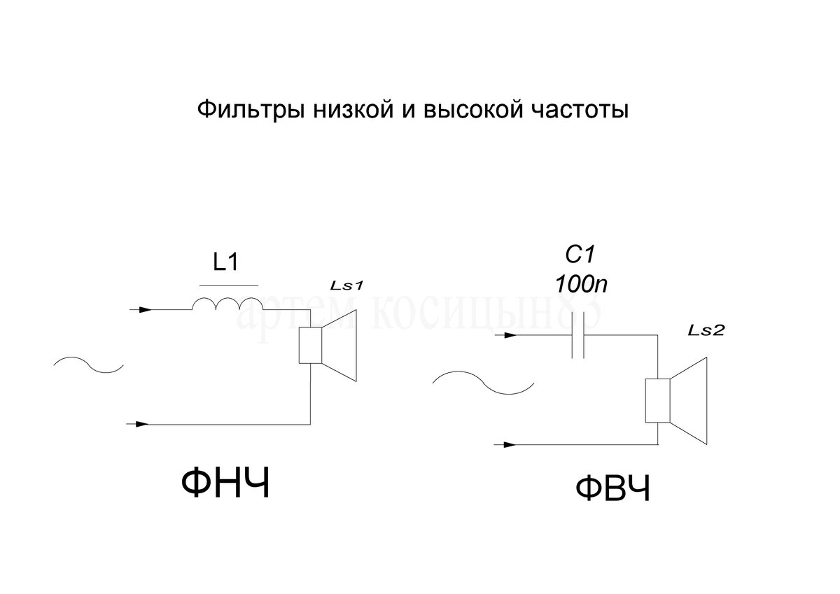 Фильтр средних частот схема