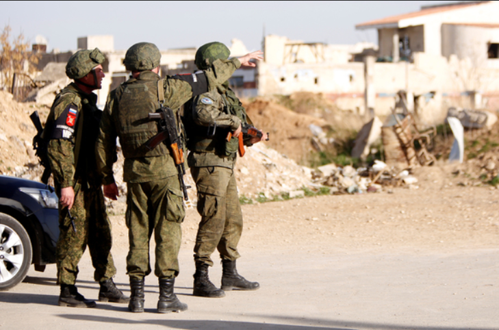 Российские военные в Сирии