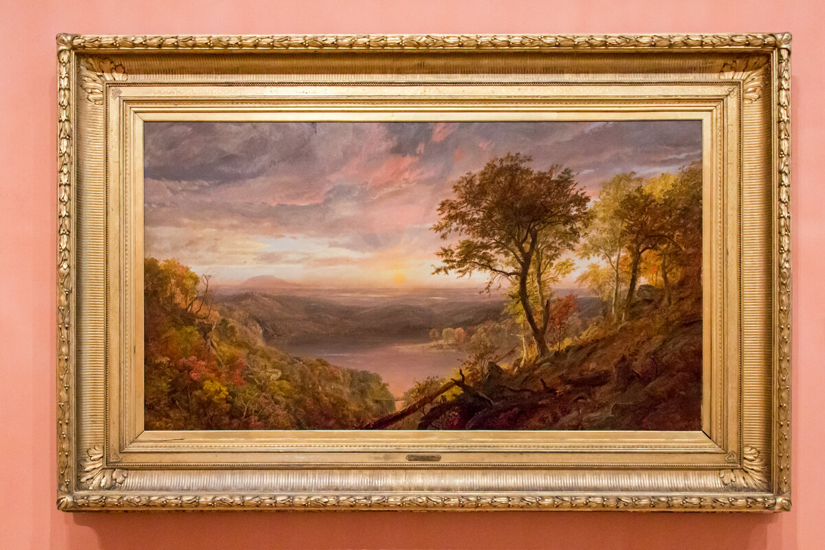 Джаспер Фрэнсис Кропси «Озеро Гринвуд», 1870 г.