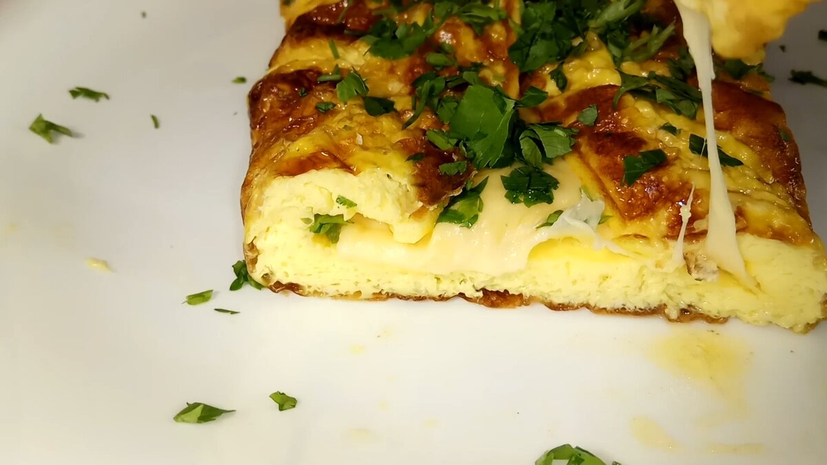 Быстрый завтрак. Очень вкусно и питательно!