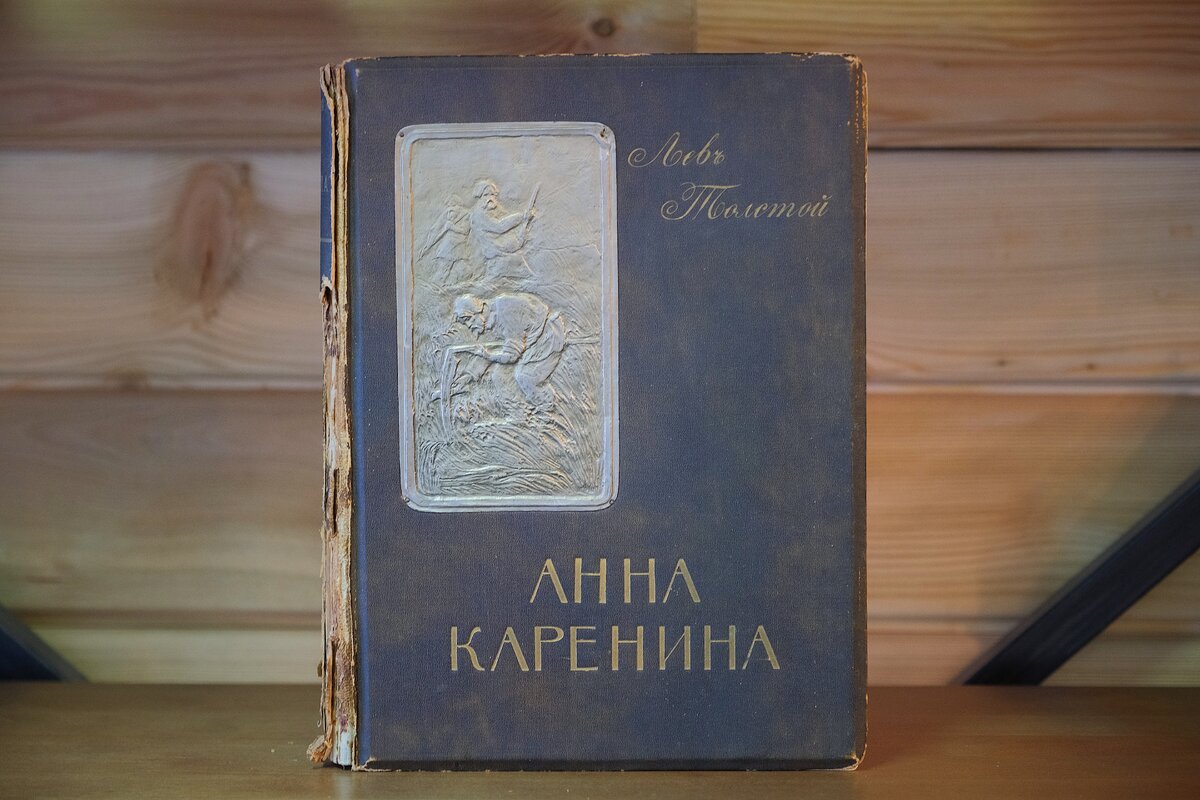 Фотография книги до реставрации.