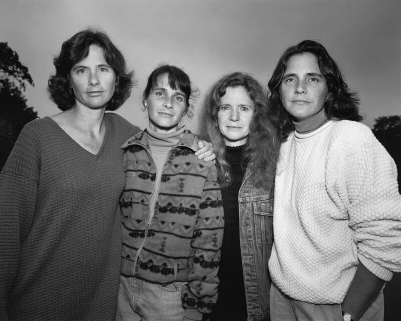 Сестры Браун фотопроект. Сестры Браун сейчас. 4 Сестры. Фото 4 сестер на протяжении 40 лет. Нас было четыре сестры