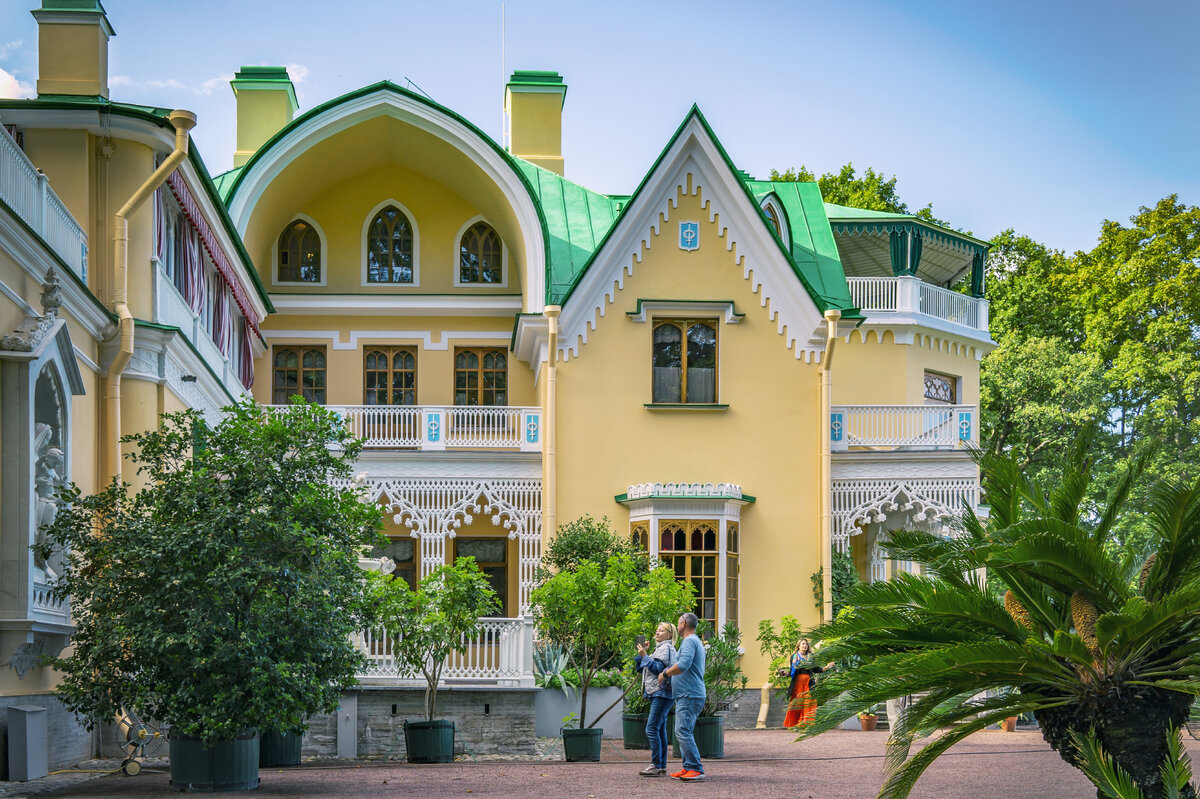 Дворец коттедж в петергофе фото Санкт-Петербург. Парк Александрия. Дворец Коттедж. Сентябрь, 2019. Владимир Коно