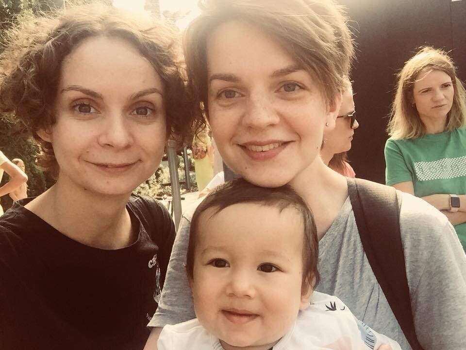 Дарья Уткина с клиенткой. Фото из личного архива