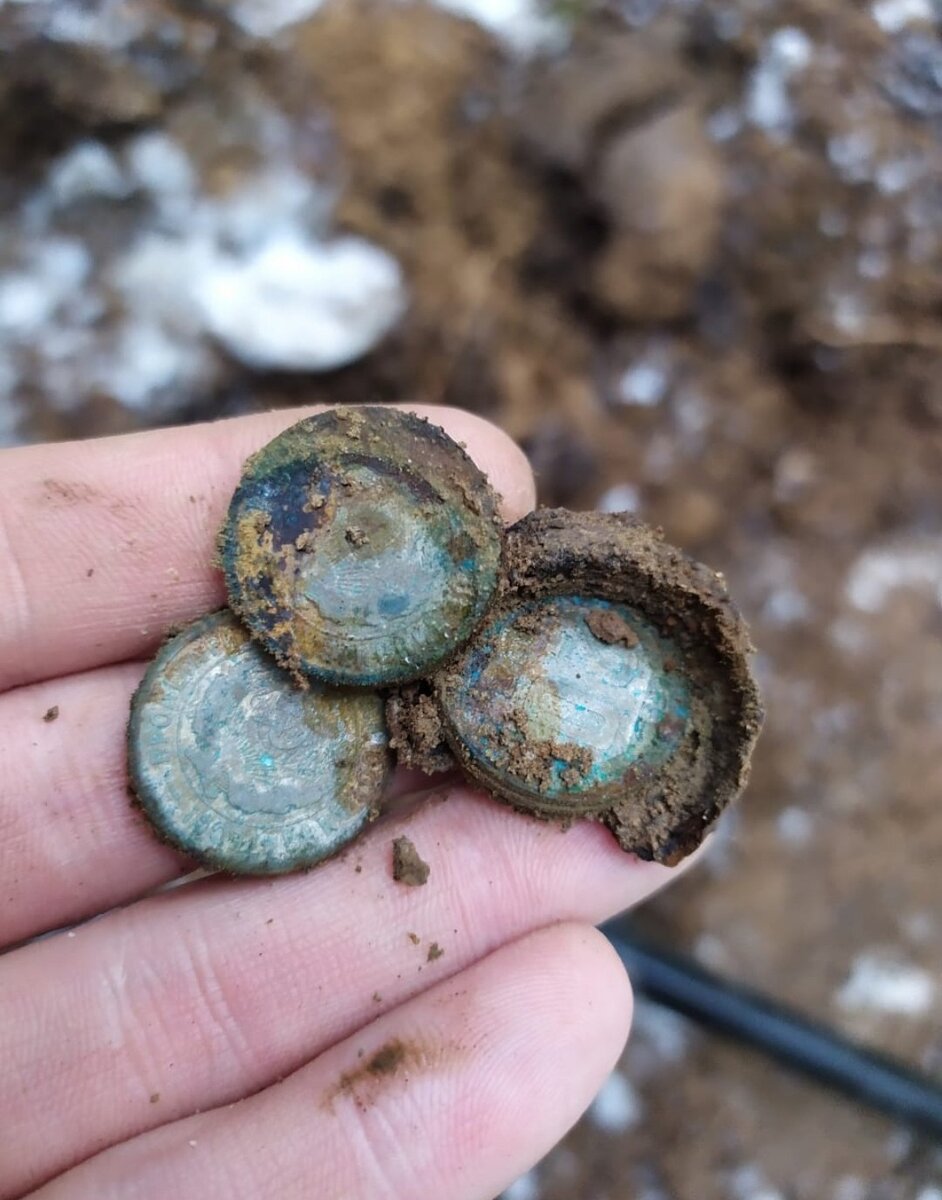 Всем доброго времени суток! Как же хорошо выйти в лес (поля) подышать свежим воздухом, да еще и с прибором которым можно найти что- нибудь потерянное в СССР или другой период. Вот и камраду буквально на днях повезло, нашёл россыпь советских монет до 1957 года. Ранние советские монеты, бывают тоже редкие экземпляры, но это уже другая история.